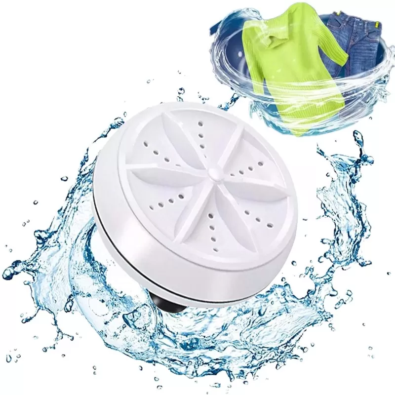 Powerful Ultrasonic Mini Portable Washing Machine